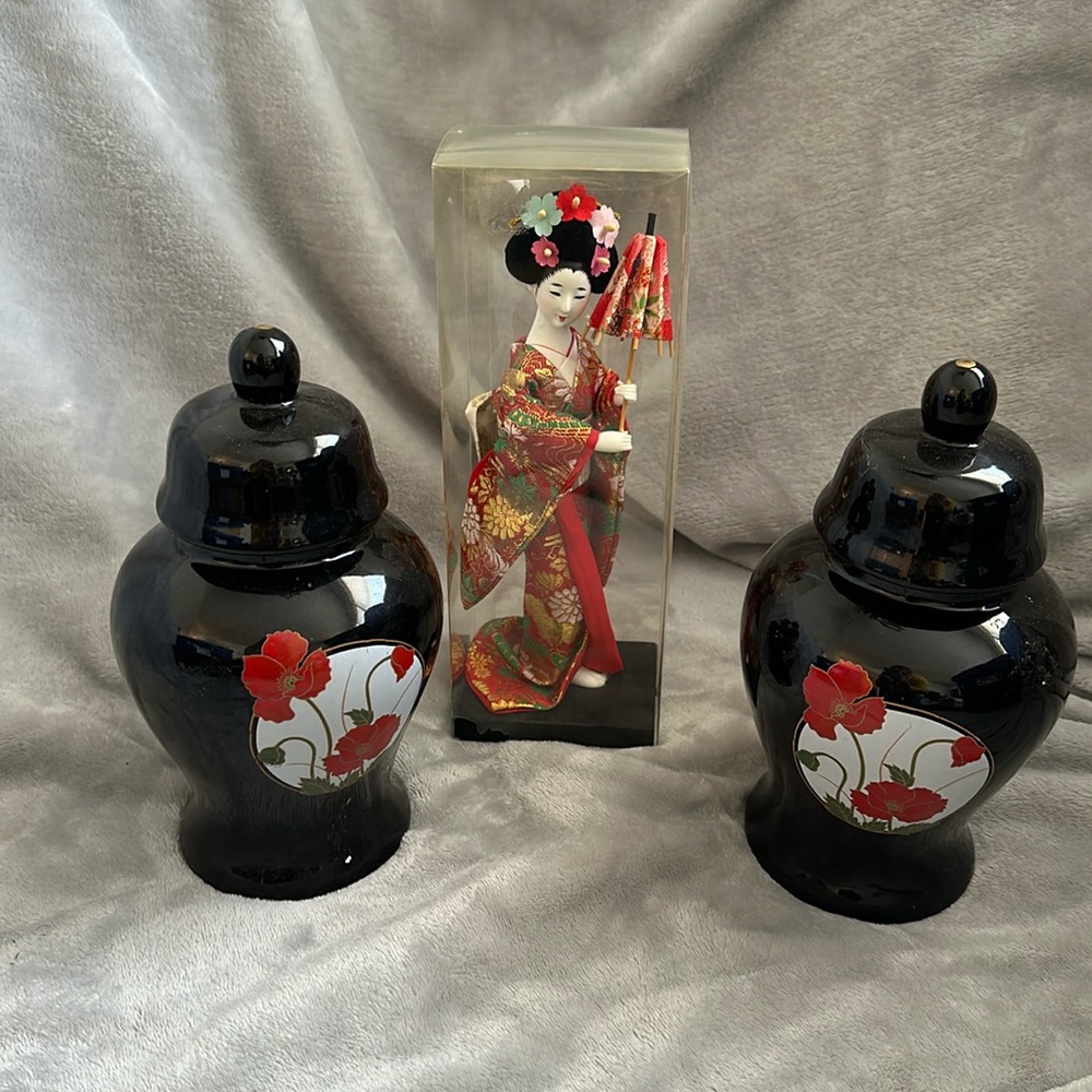 Lot of Japanese Home Decor